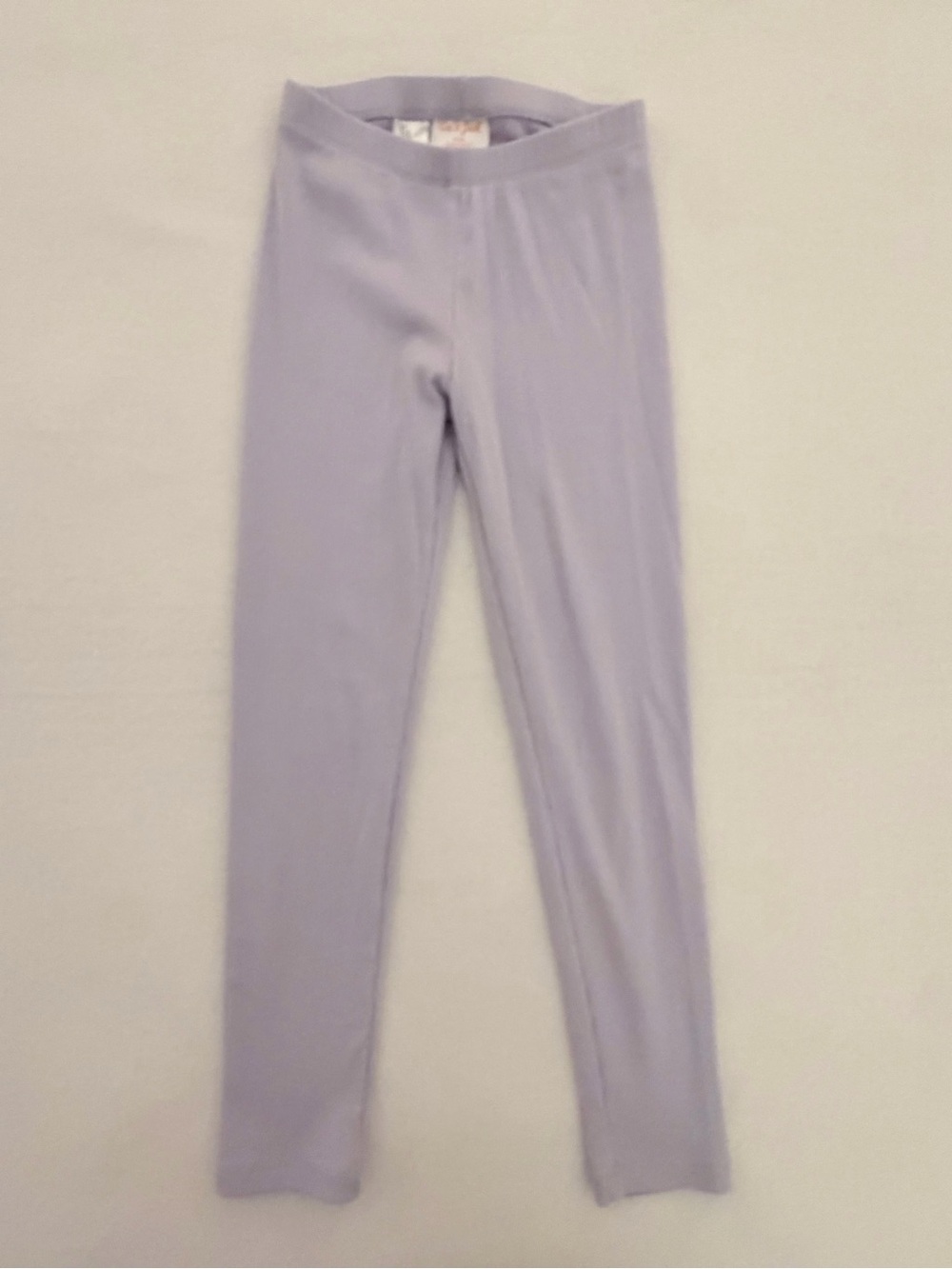 Light Purple Ribbed Leggings